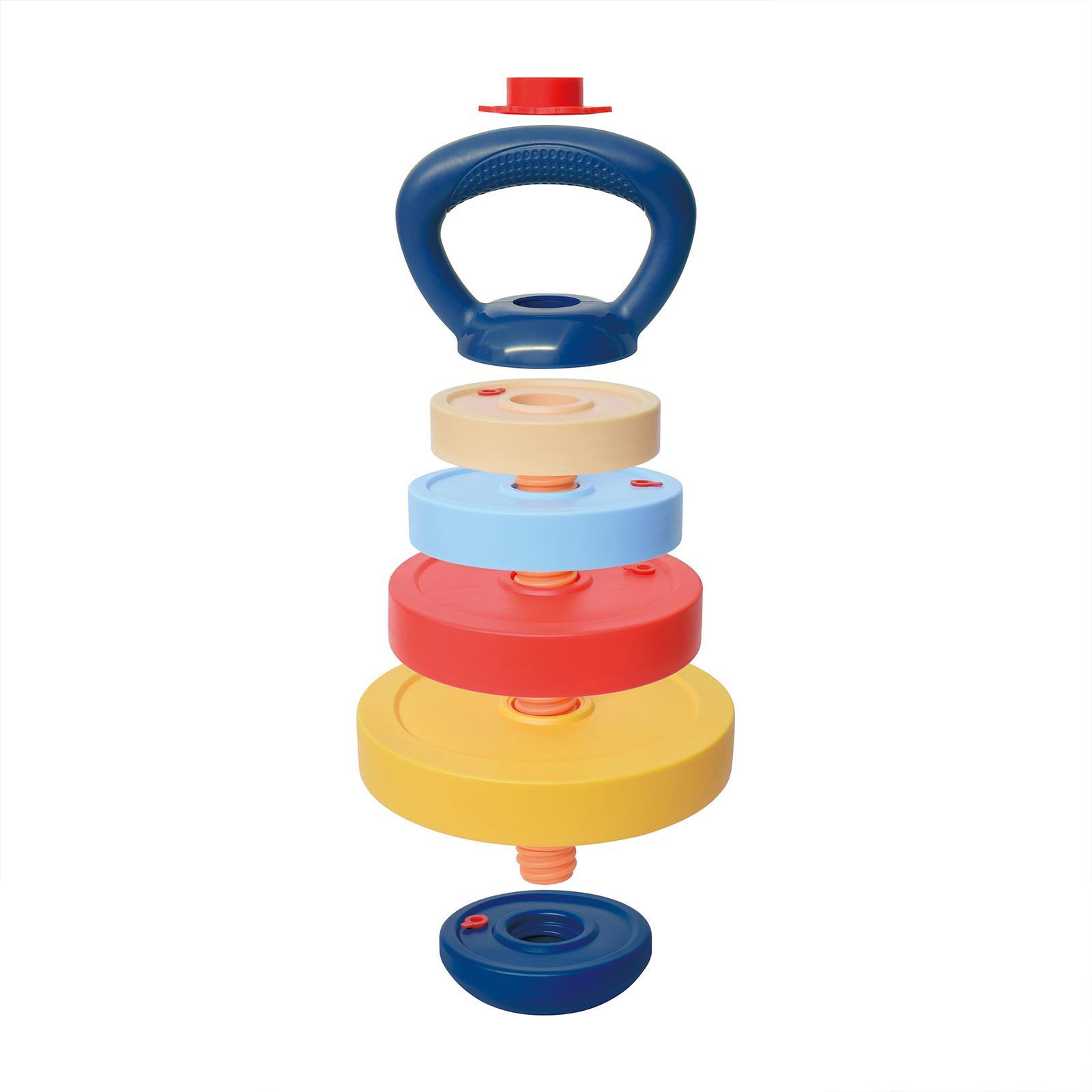 Kids Education Activities - Kinder-Kettlebell-Hantel-Sportausrüstung, Lernspielzeug-Set, Feinmotorik-Aktivitätsausrüstung für Kinder zum
