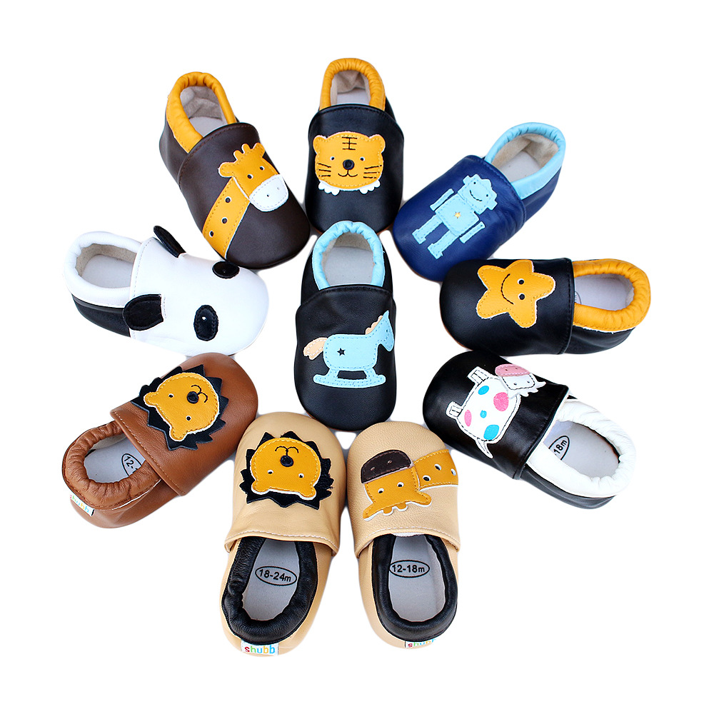 Kids First Education - Baby Leder Casual Krippe Schuhe Für
