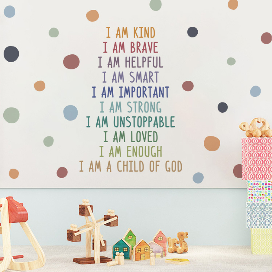 Positive Kid Classroom Wandbil – Kids Education Motivation Bewertung und Preis