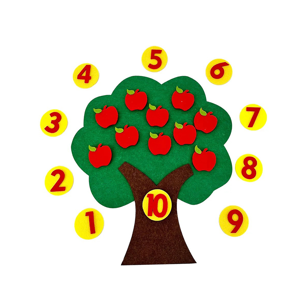 Montessori Obstbaum-Zählspielz – Kids Education Number Bewertung und Preis