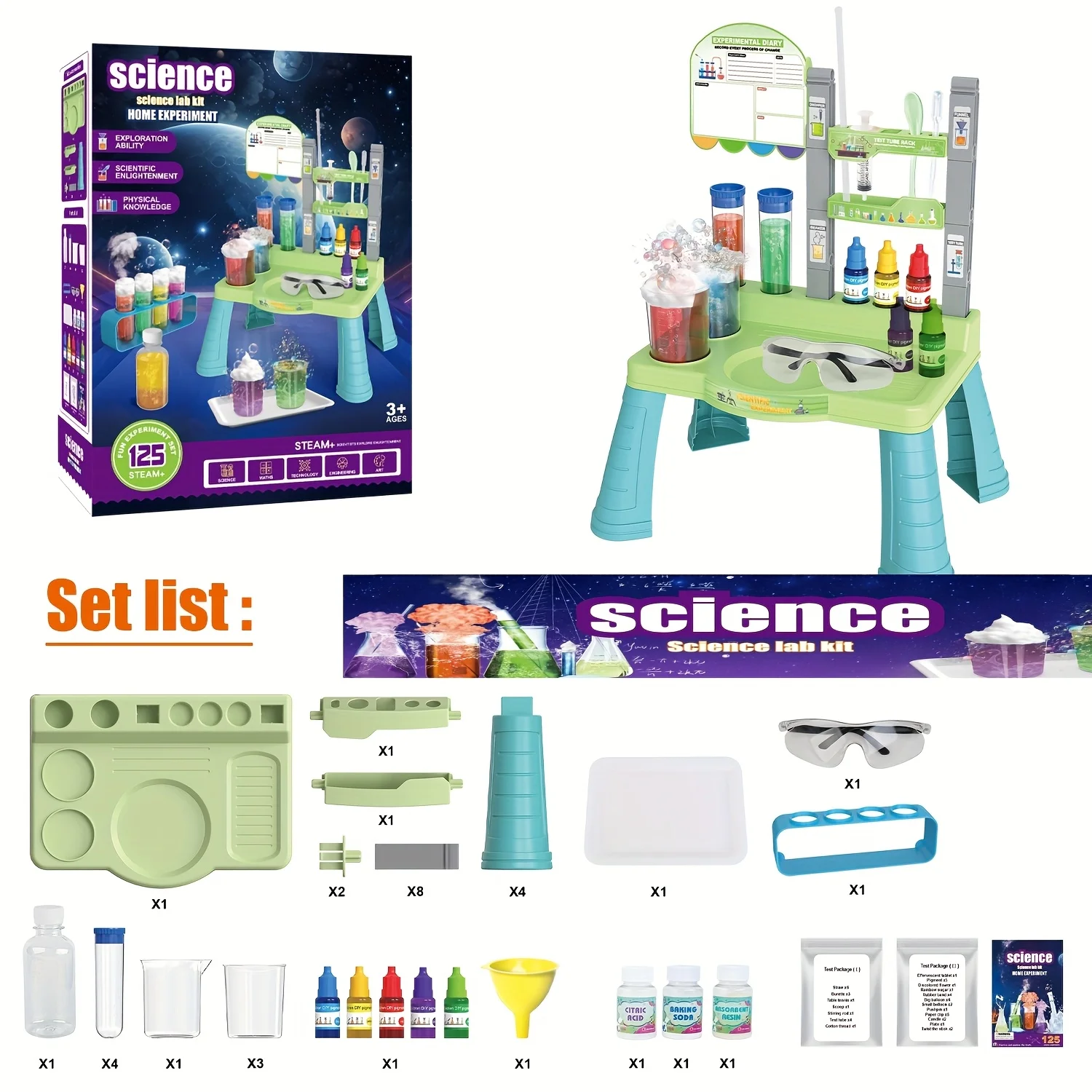 Erstes Wissenschafts-Set für K – Kids First Education Bewertung und Preis
