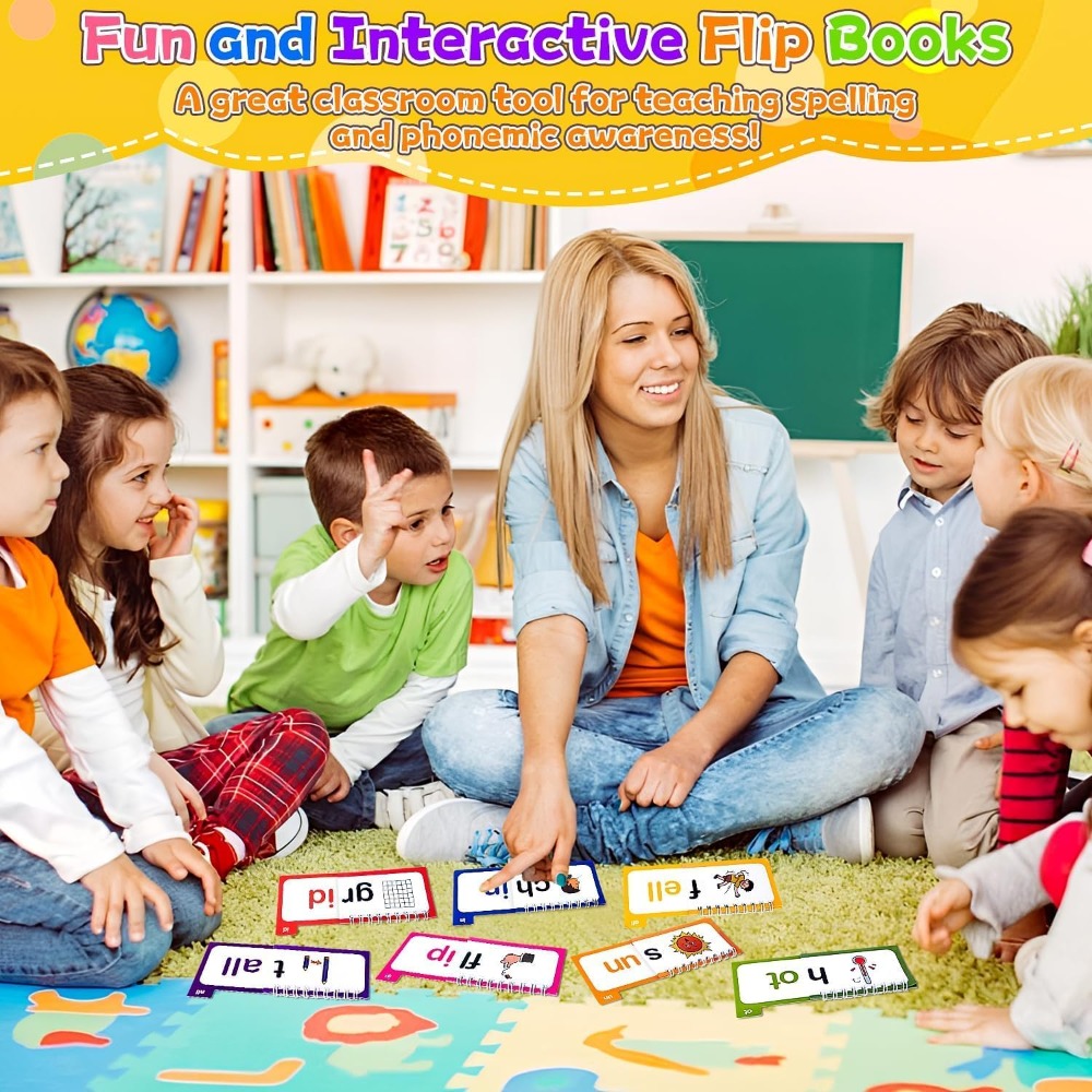 Phonics-Lernkarten, 30 Reim-Le – Kids Education Rhymes Bewertung und Preis