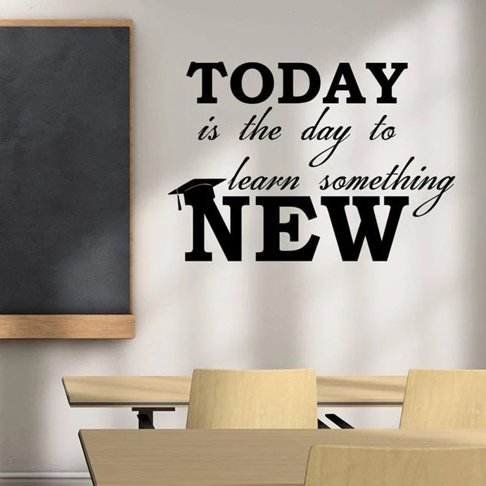 Bildungs-Wandaufkleber mit Mot – Kids Education Motivation Bewertung und Preis