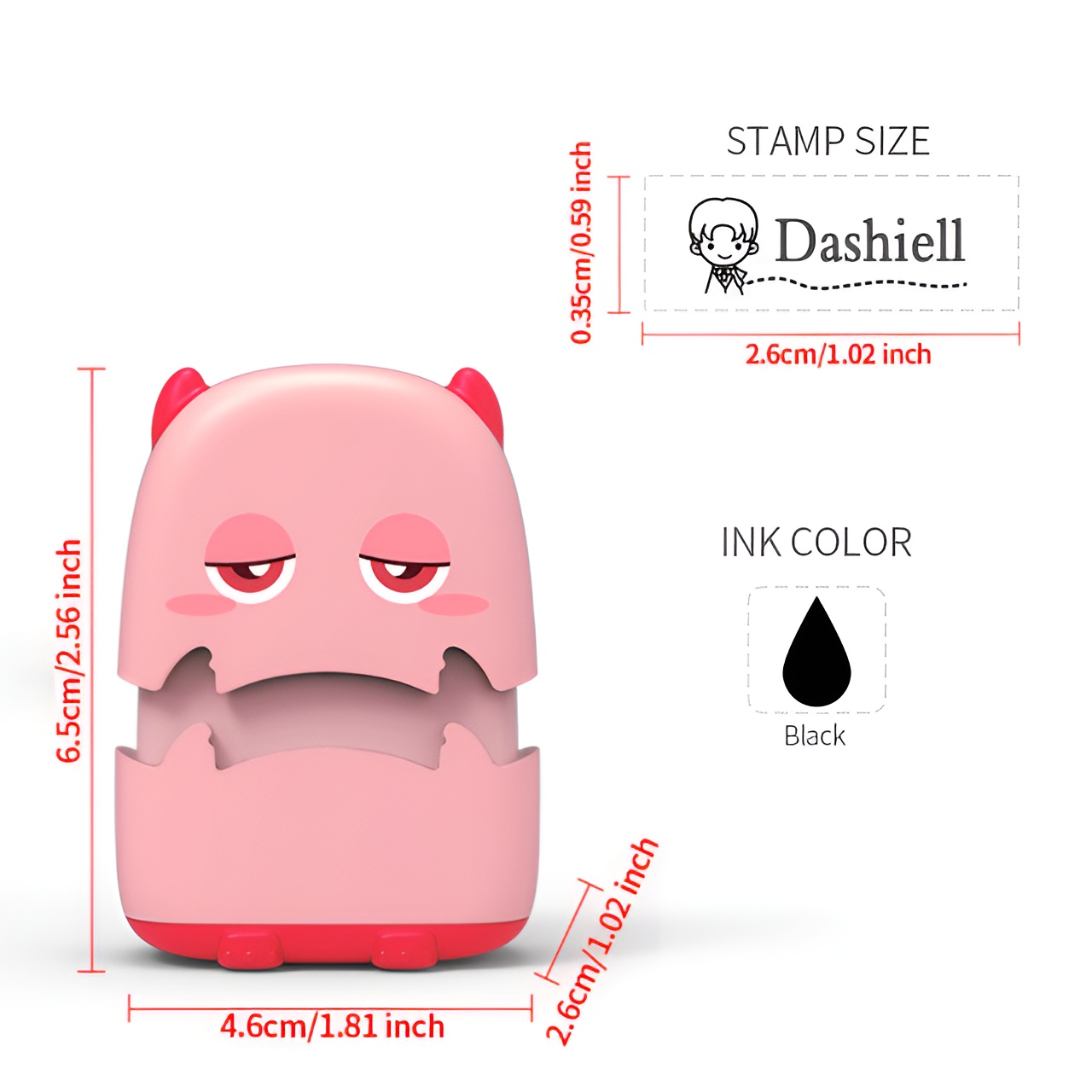 Personalisierter Namensstempel – Kids Education Name Bewertung und Preis